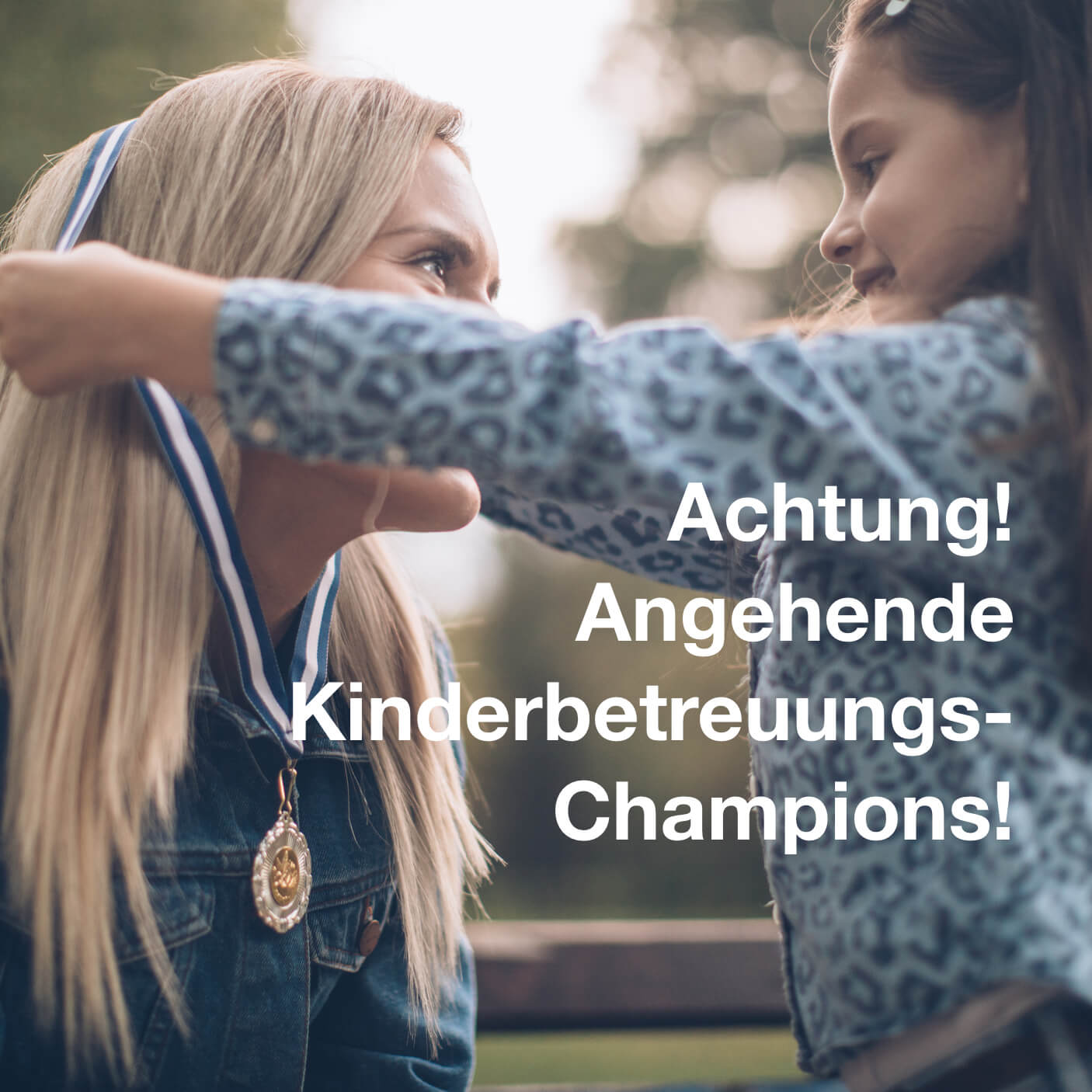 Kinderbetreuungs-Champions! Au-pair und Nannys im Privathaushalt.