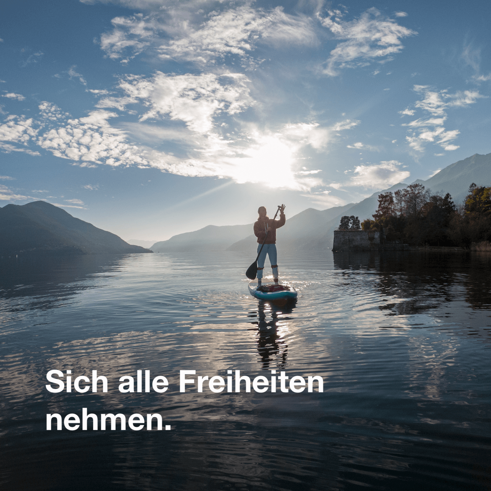 Sich alle Freiheiten nehmen